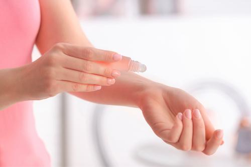 Profumo roll-on realizzato durante il corso per creare una fragranza a Como in Lombardia